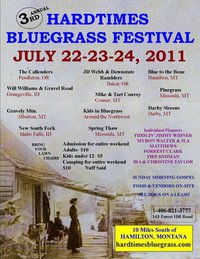 Hardtimes Bluegrass Festival nr Darby