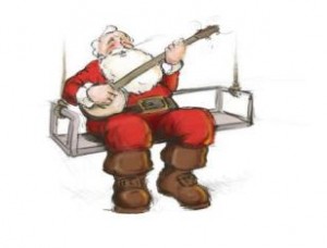 Banjo Santa